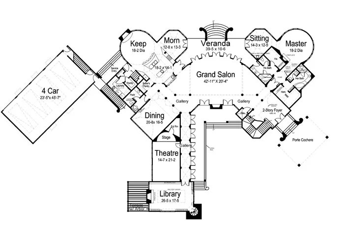 1st Floor Plan